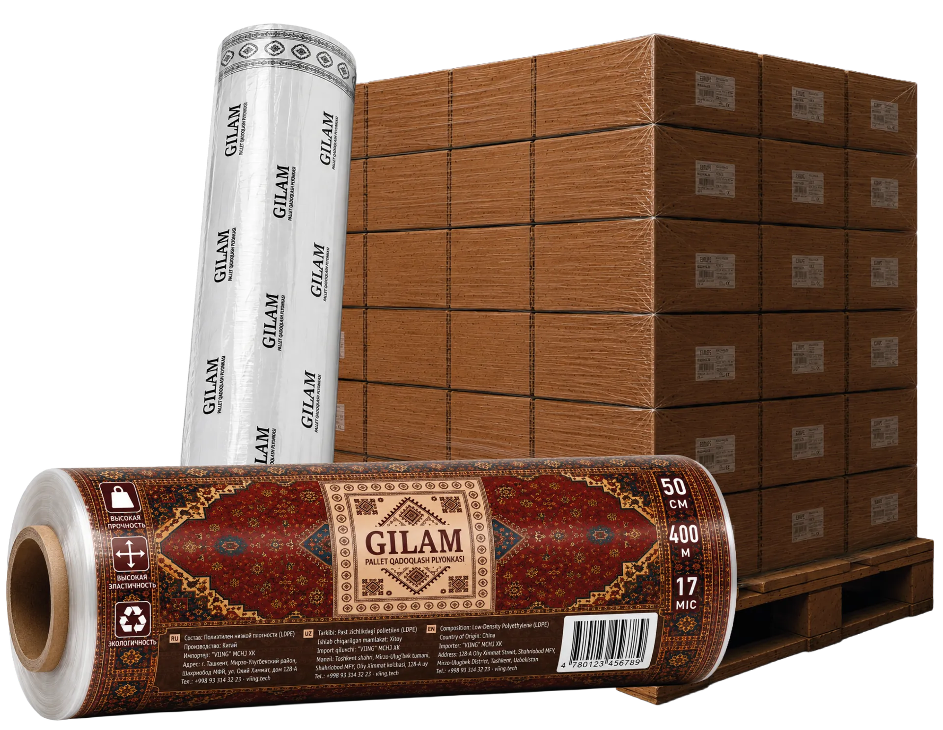 GILAM PALLET QADOQLASH PLYONKASI